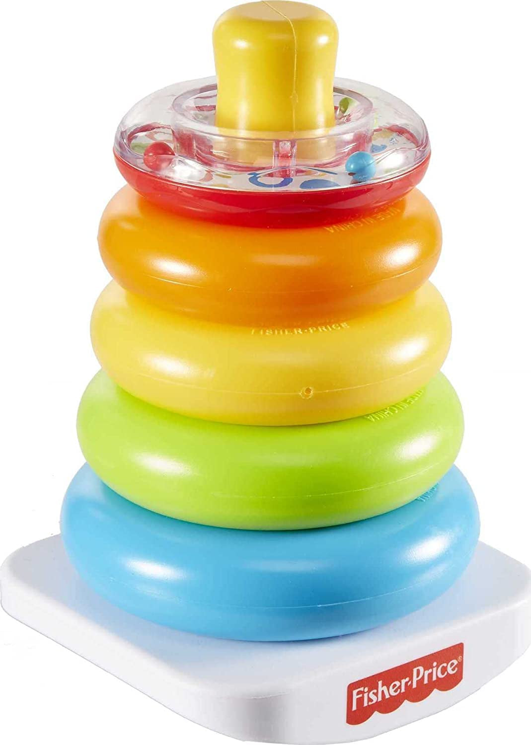 Classic Roly-Poly Ring Stacking Baby Toy