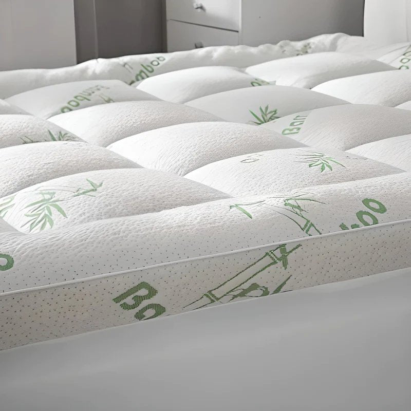 10cm Ultra-Plush Bamboo Mattress Topper