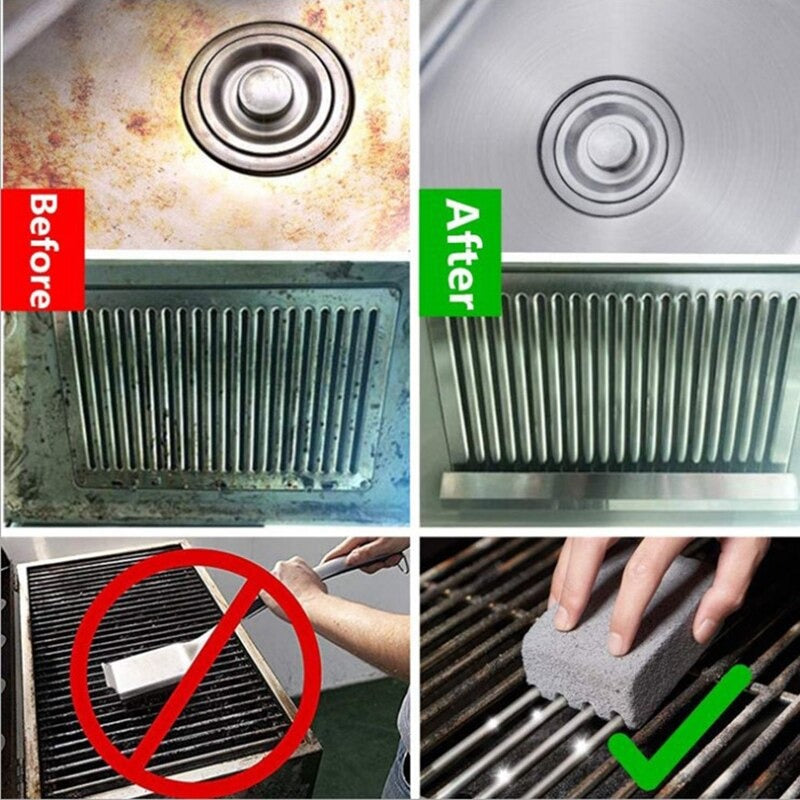 BBQ Grill Cleaning Bricks 4pcs