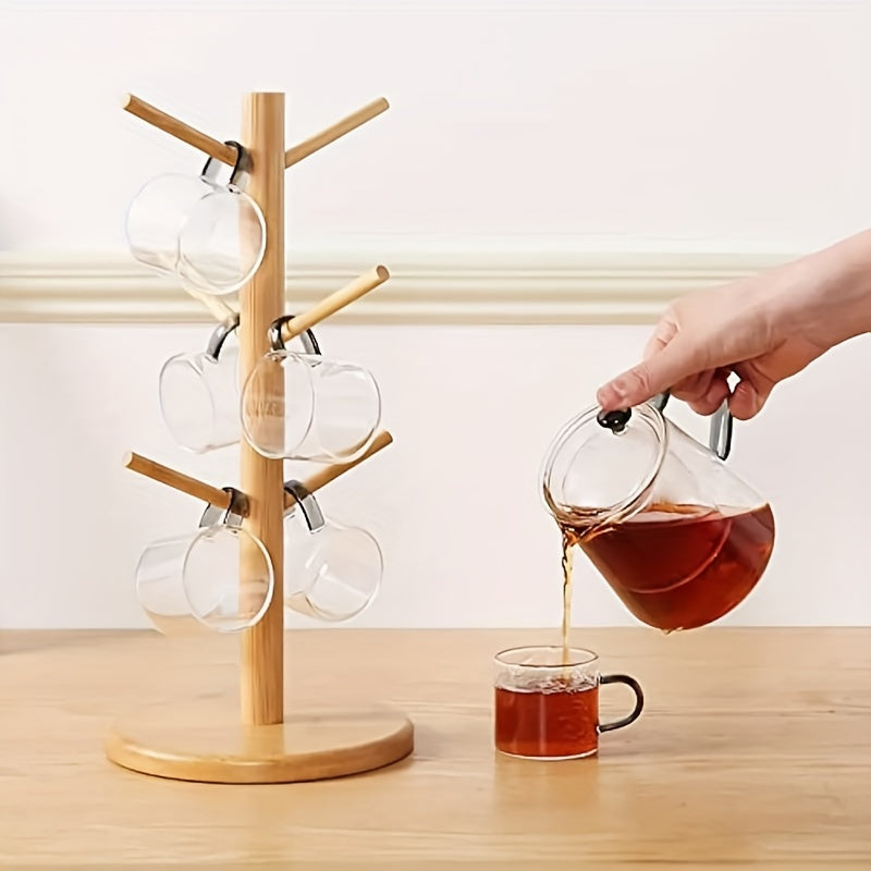 6-Hook Coffee Mug Holder Tree