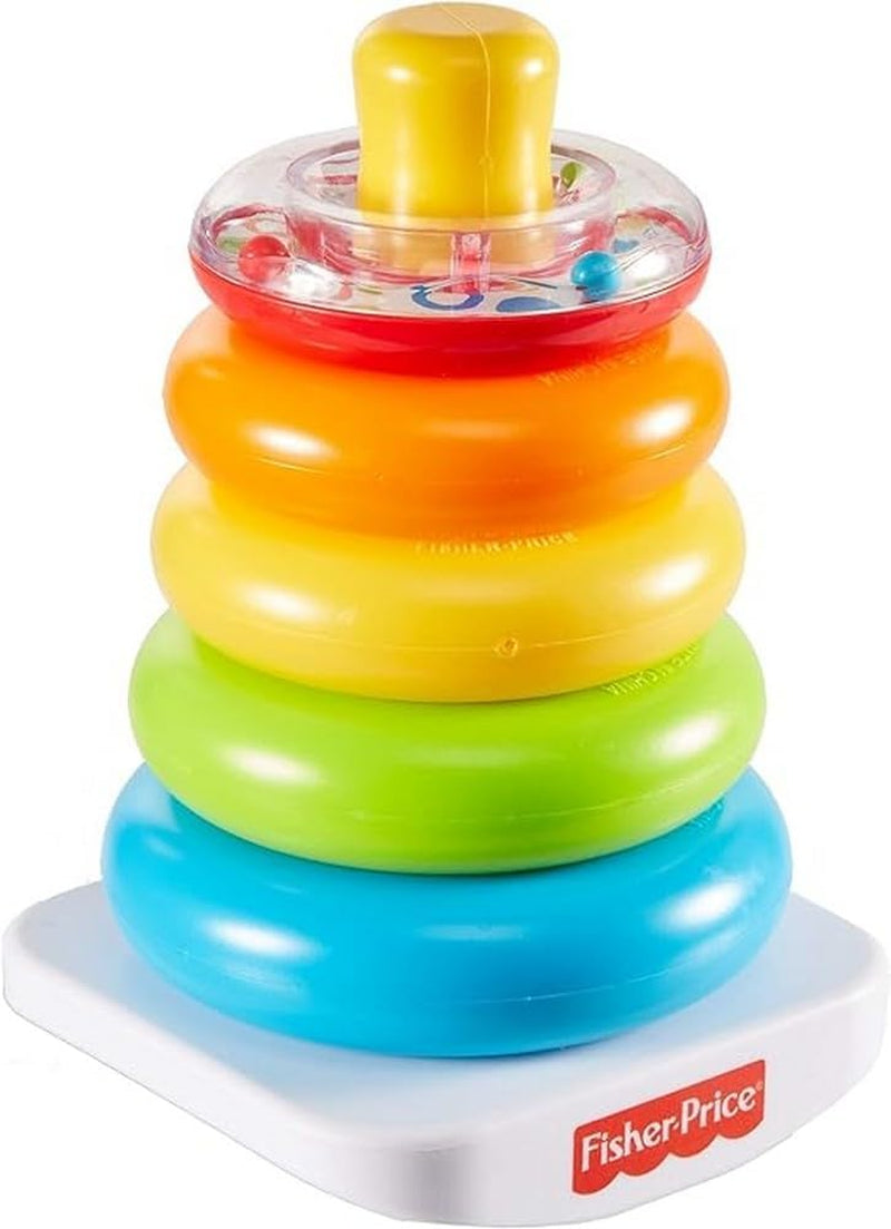 Classic Roly-Poly Ring Stacking Baby Toy