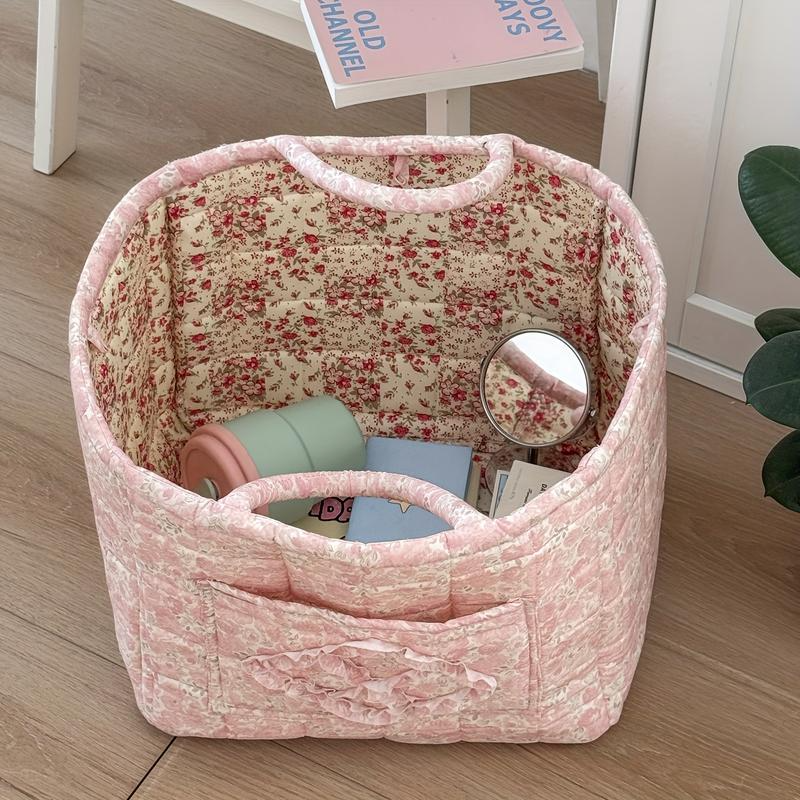 Charming Floral Foldable Storage Organiser