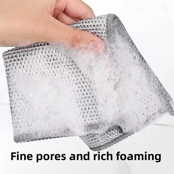 Durable Non-Scratch Wire Dishcloths