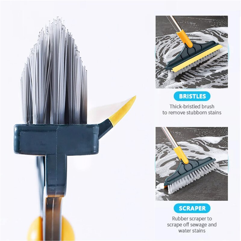 2-in-1 Cleaning Floor Scrub Brush