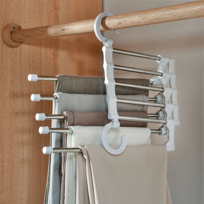 Compact Multi-Functional Pants Rack