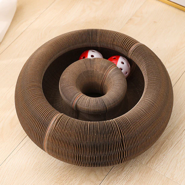 Cat Donut Scratcher
