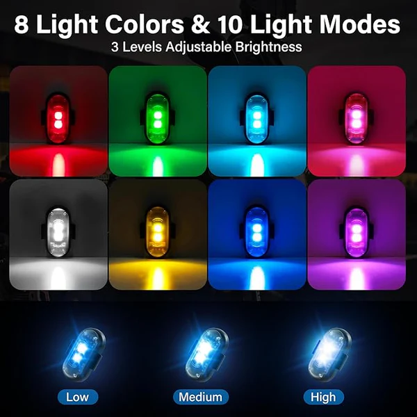 Brilliant Easy Install Moto LED Light Kit