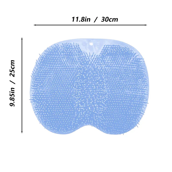 Luxurious Hands-Free Silicone Foot Scrubber Mat