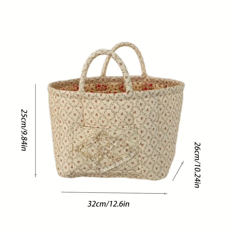 Charming Floral Foldable Storage Organiser