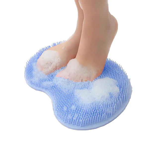 Luxurious Hands-Free Silicone Foot Scrubber Mat