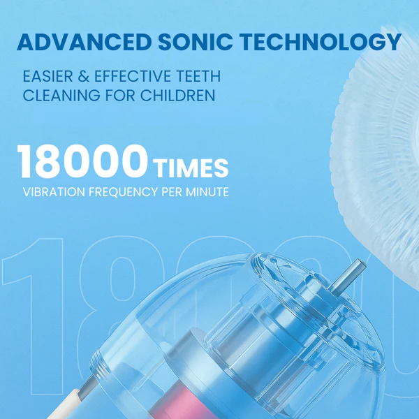 Gentle U-Shaped 360 Ultrasonic Toothbrush
