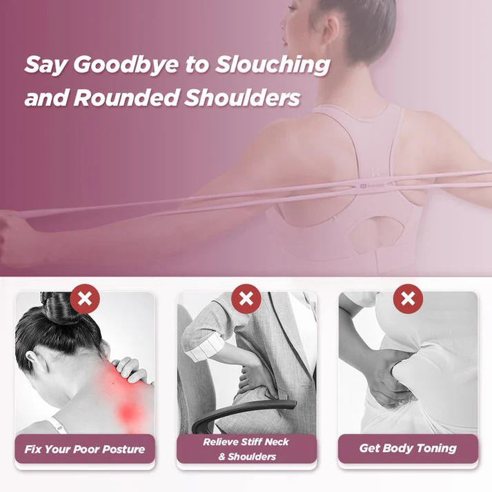 Flexible 8-Shaped Silicone Resistance Band With Massage Grip