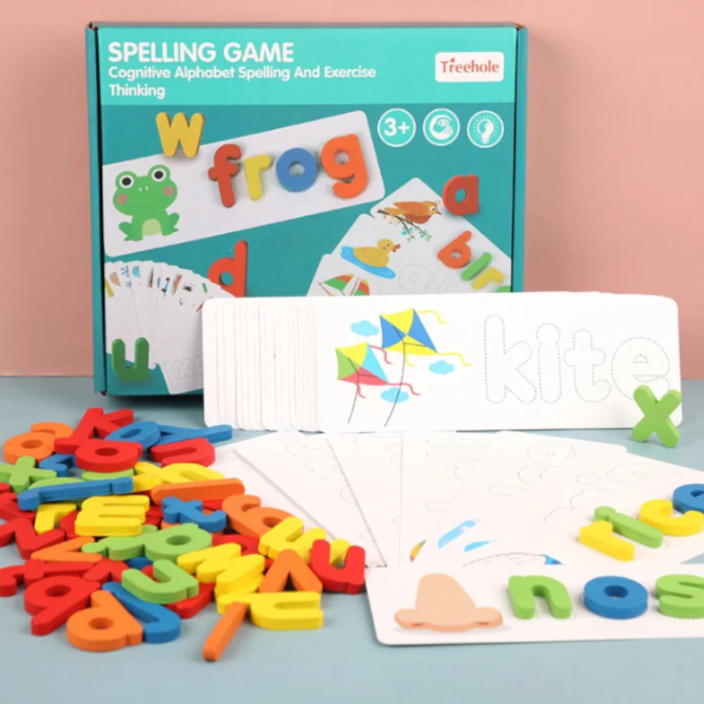 Engaging Montessori Spell Word Game