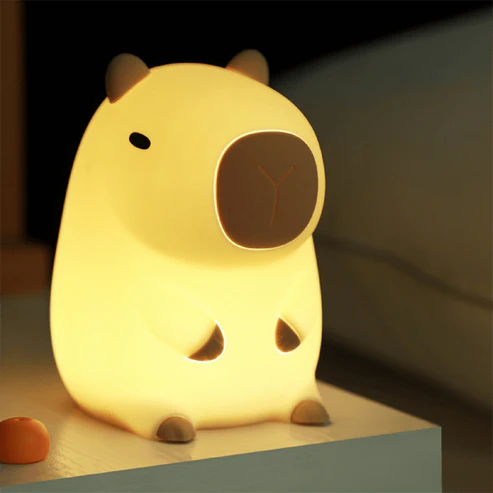 CUDDLY CAPYBARA SQUISHY NIGHT LIGHT