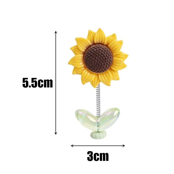 SunnyVibe Sunflower Car Ornaments