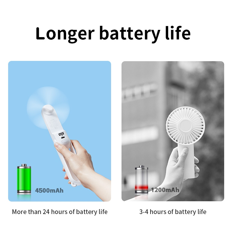 Rechargeable Mini USB Multifunction Portable Fan