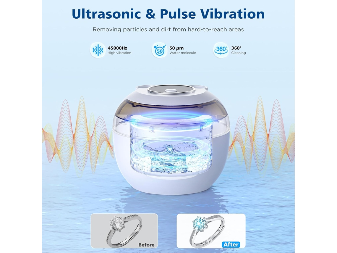 Portable UV Ultrasonic Dental Cleaner
