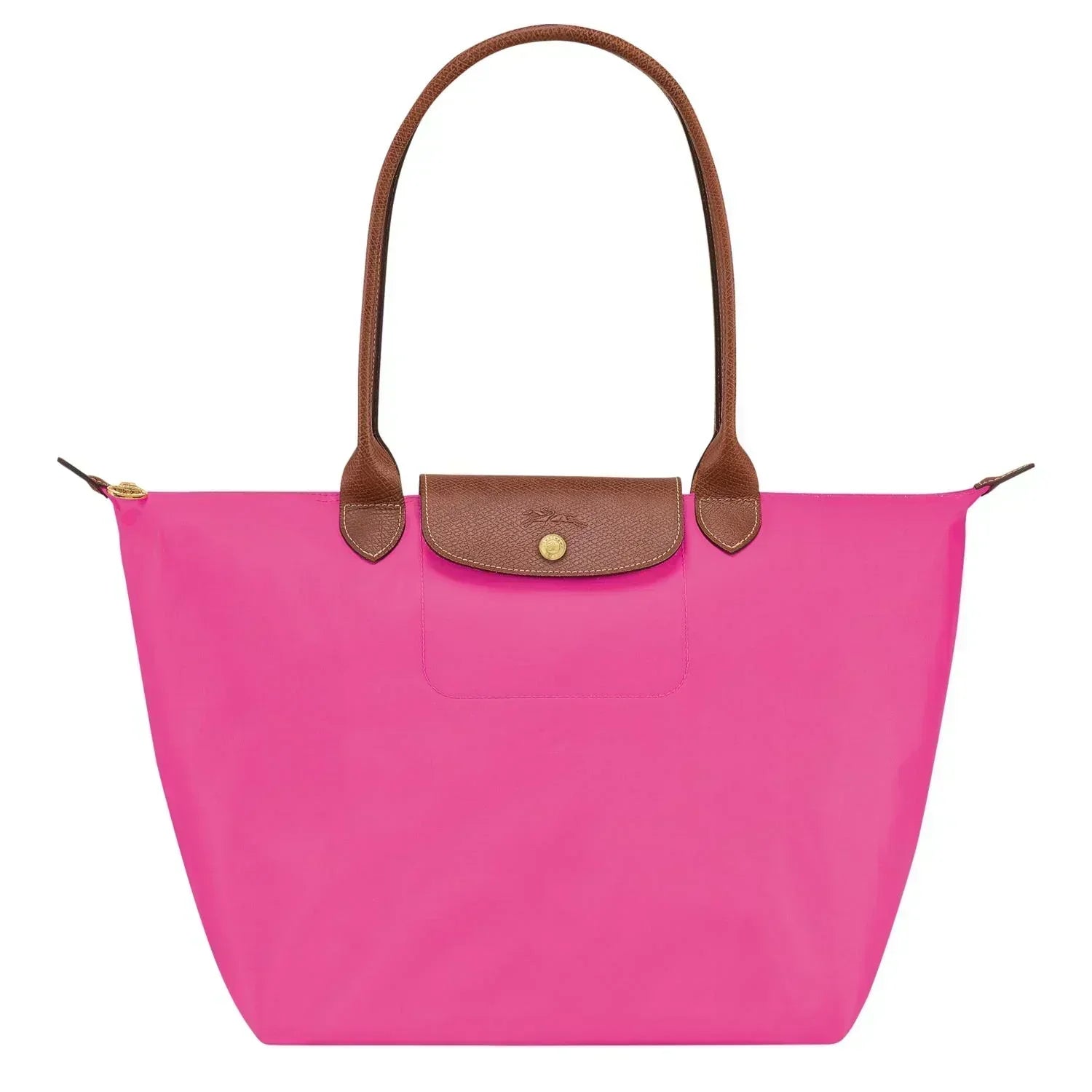 Large Foldable Nylon Bag, Pink