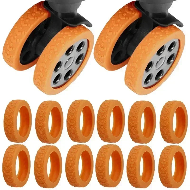 8 PCS LUGGAGE WHEEL PROTECTOR