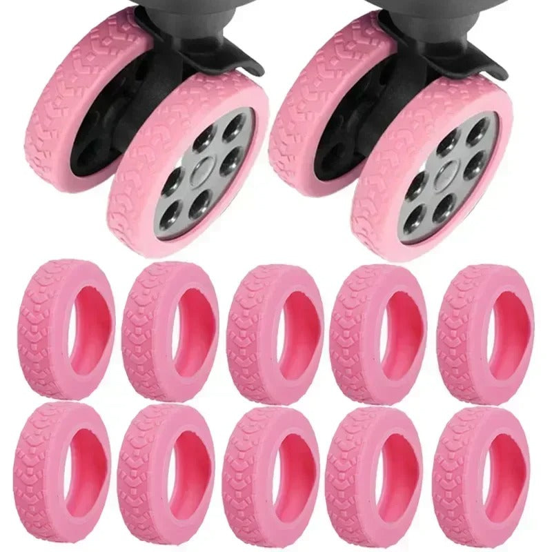 8 PCS LUGGAGE WHEEL PROTECTOR