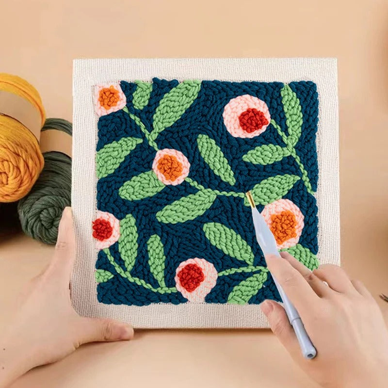 Relaxing Embroidery Kit | Stress Relief Through Art