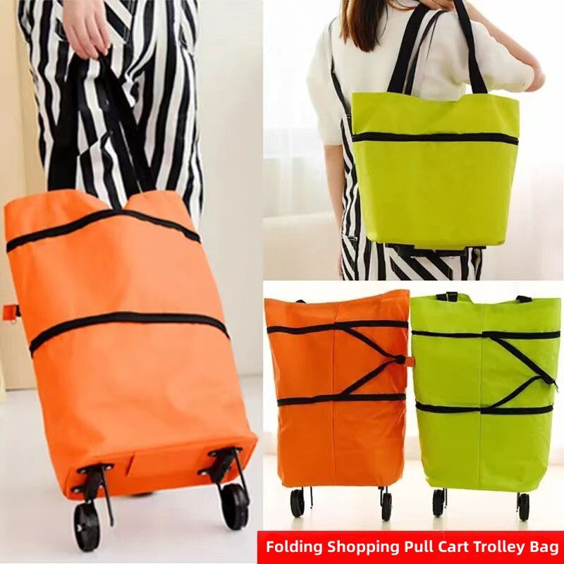 Foldable Trolley Shopping Bag