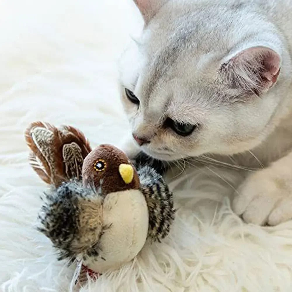 TweetMate Chirping Bird Toy for Cats | Realistic Hunting Fun