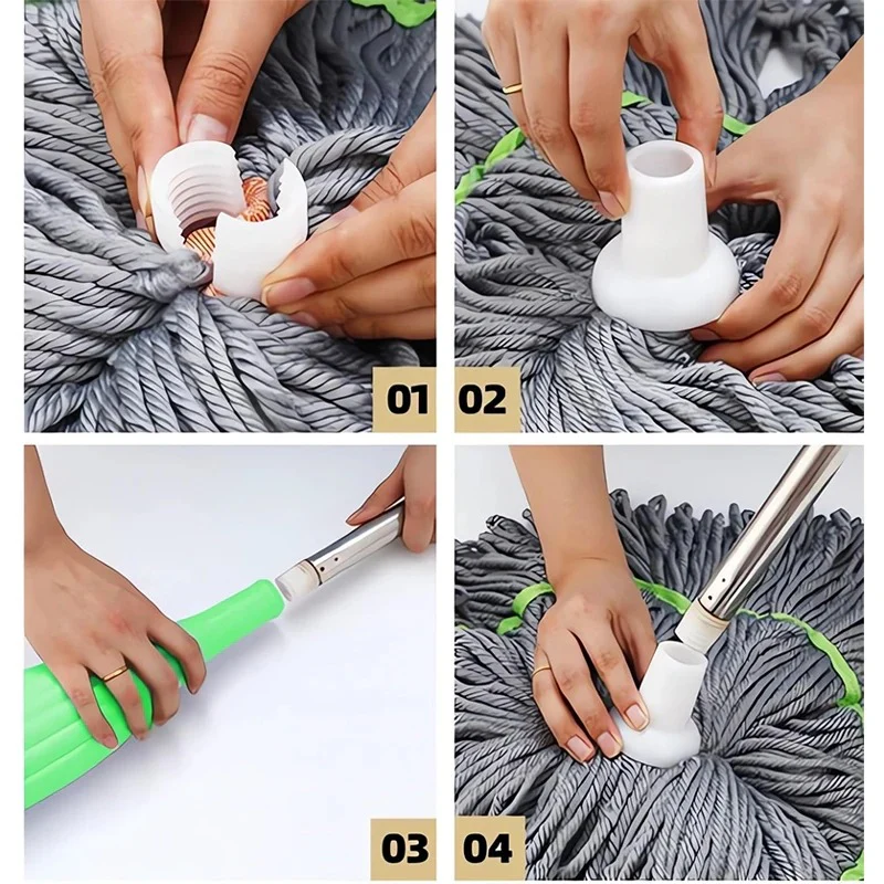 SELF-RETRACTING MOP | SAY GOODBYE TO MESSY CLEANING