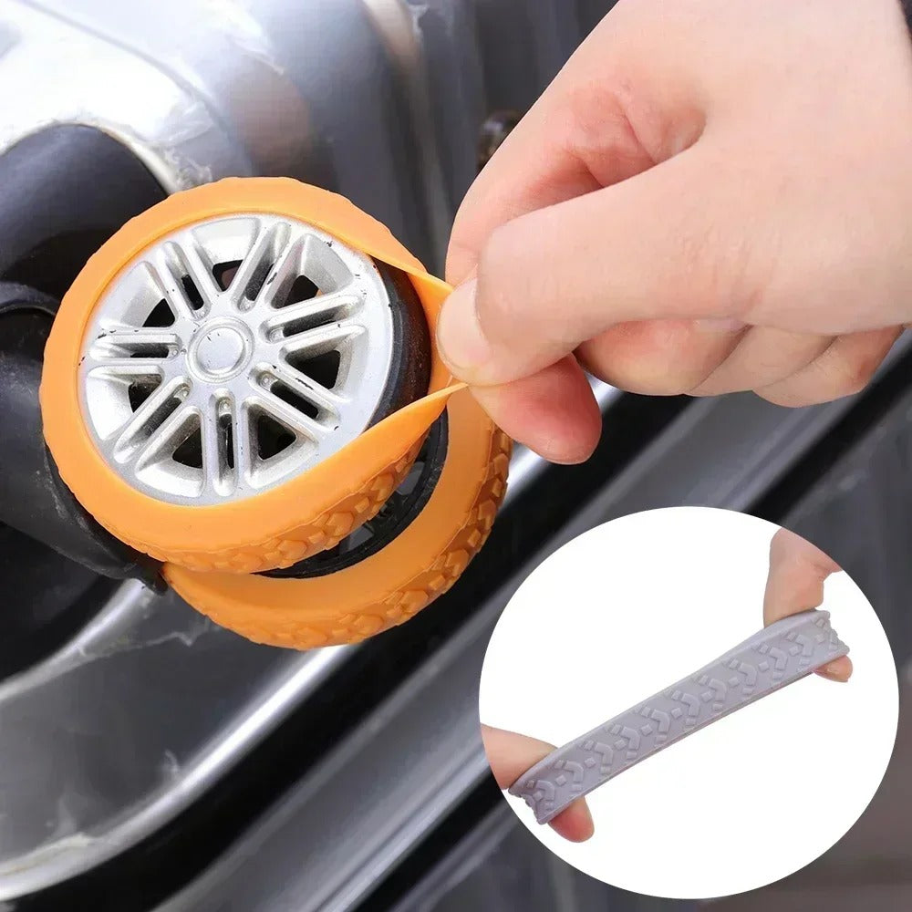 8 PCS LUGGAGE WHEEL PROTECTOR