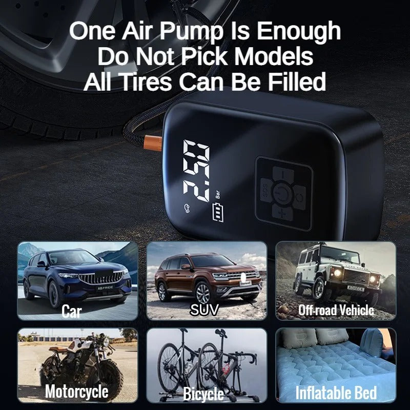 Versatile Electric Air Pump | Inflate anything, anywhere