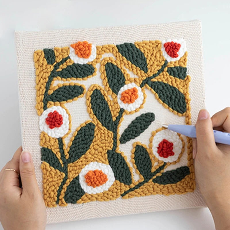 Relaxing Embroidery Kit | Stress Relief Through Art