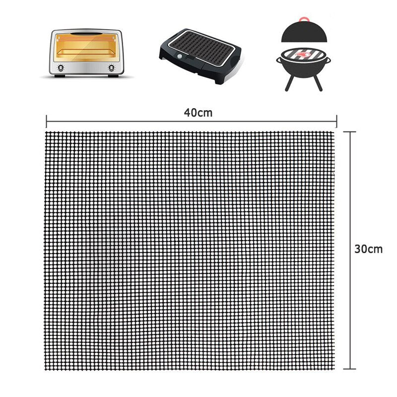 Non-Stick Barbeque Grill Mesh Mat