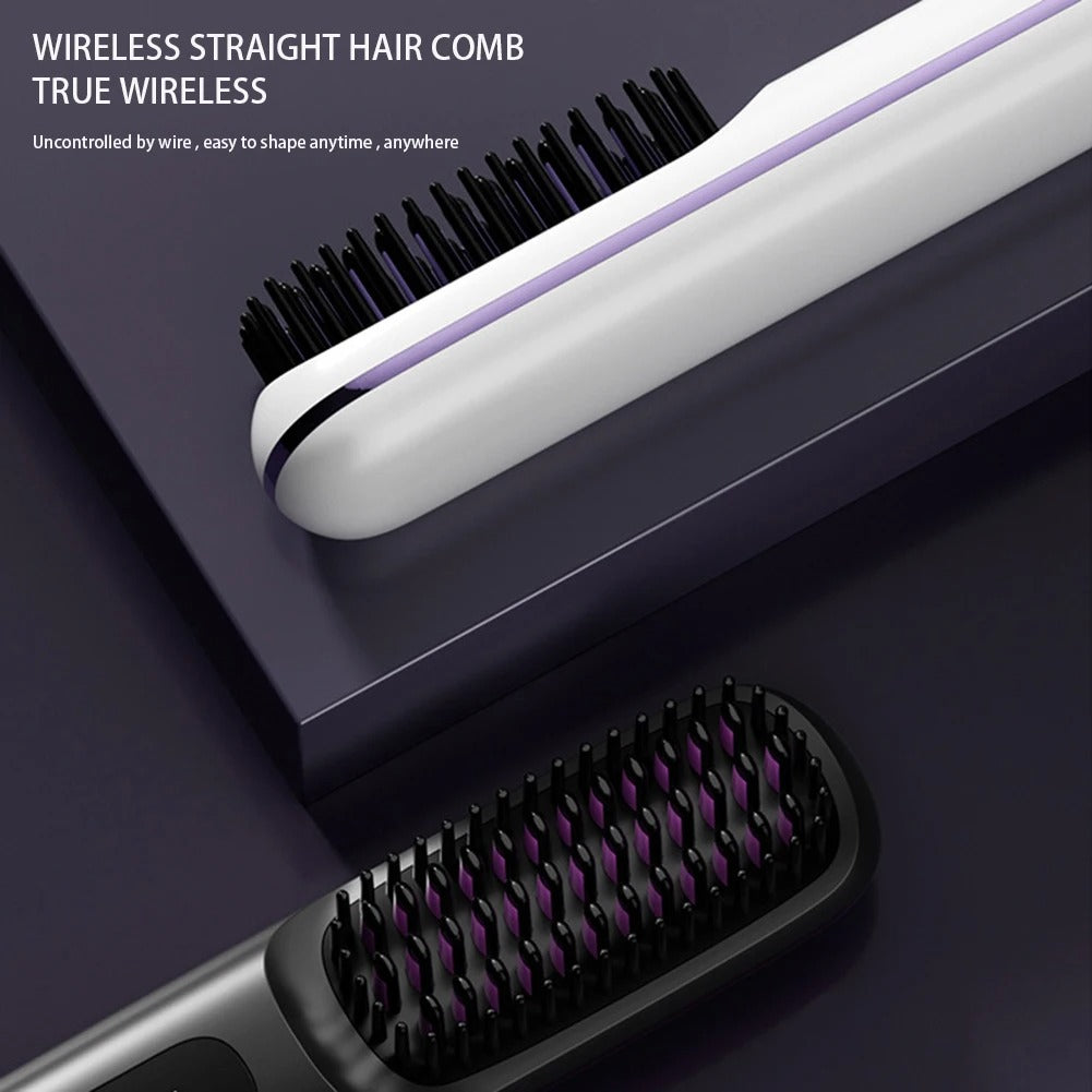 STYLO BRUSH | Cordless Hair Styling Brush with Ionic Technology for Smooth, Shiny Hair