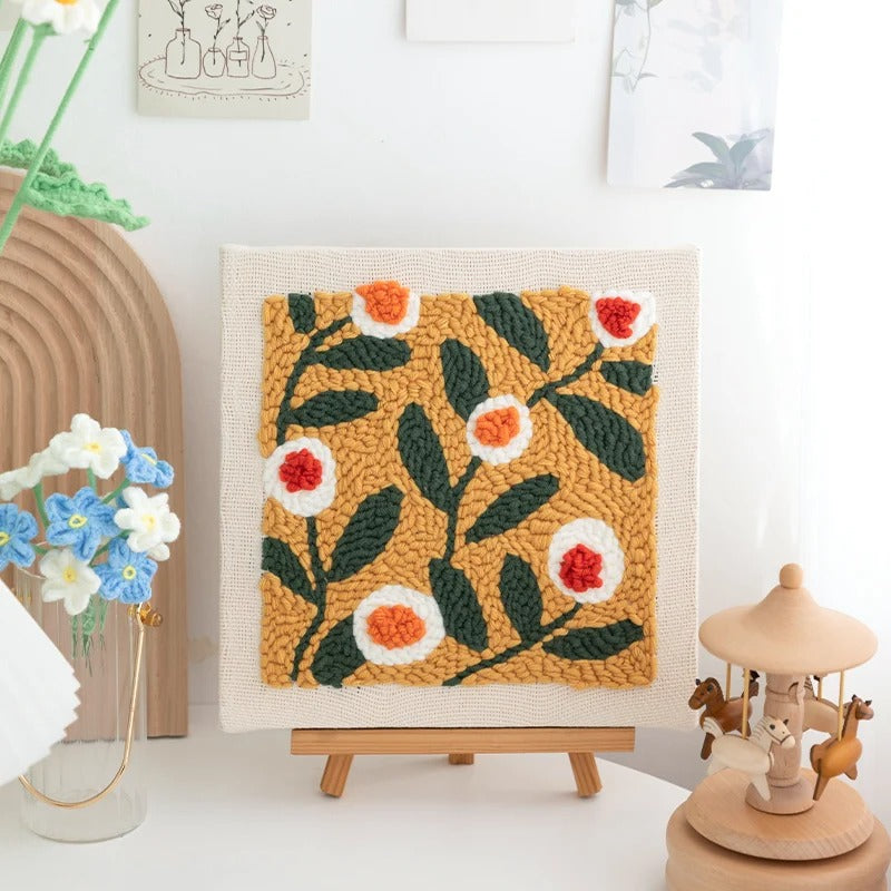 Relaxing Embroidery Kit | Stress Relief Through Art