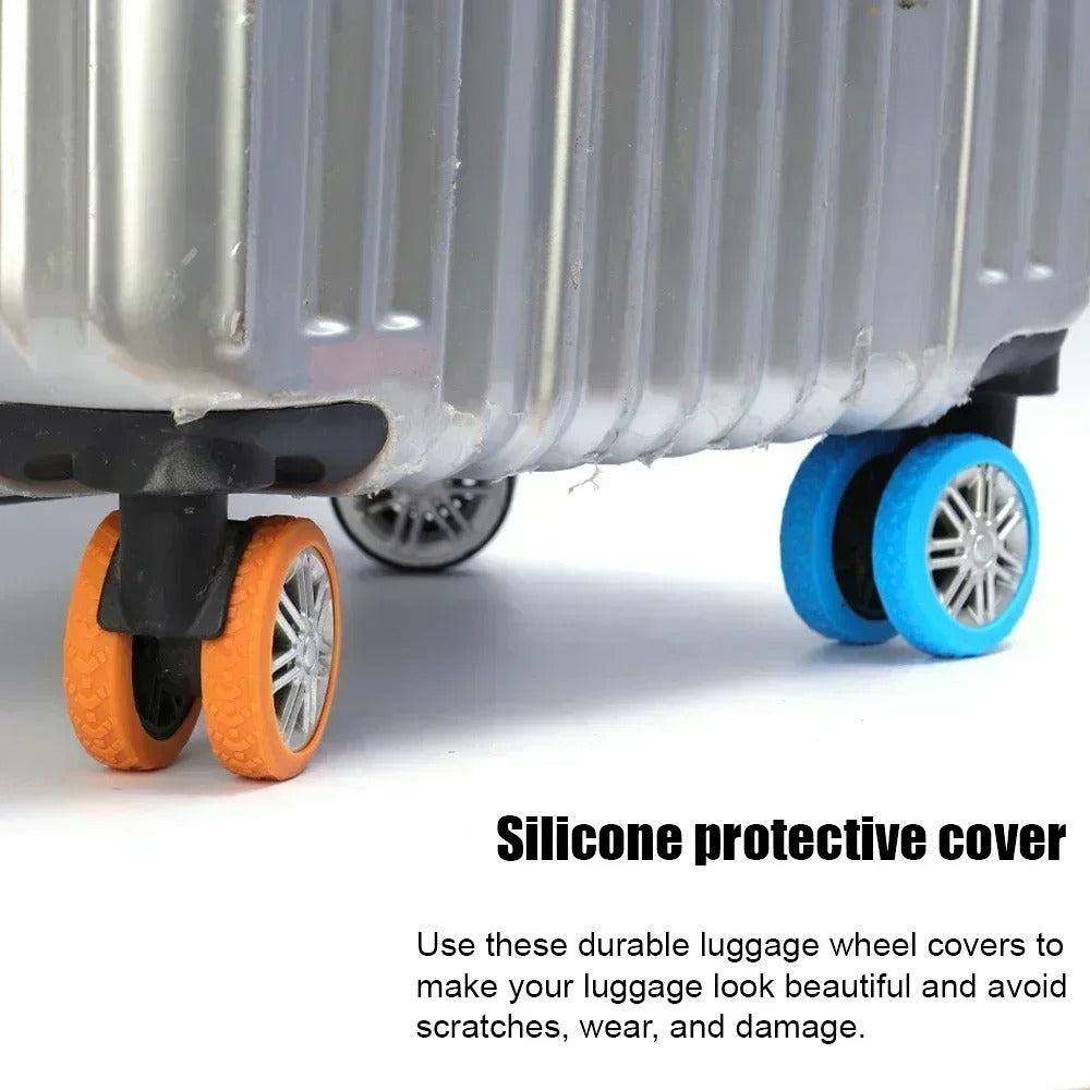 8 PCS LUGGAGE WHEEL PROTECTOR