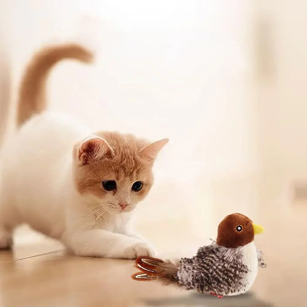 TweetMate Chirping Bird Toy for Cats | Realistic Hunting Fun