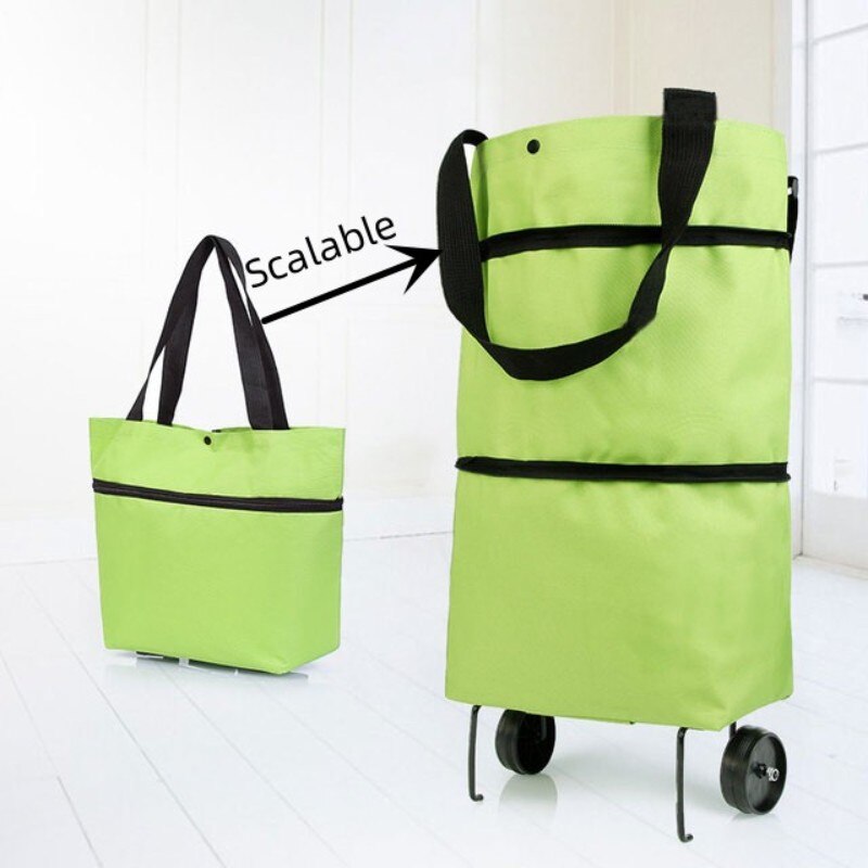 Foldable Trolley Shopping Bag