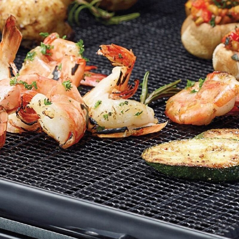 Non-Stick Barbeque Grill Mesh Mat