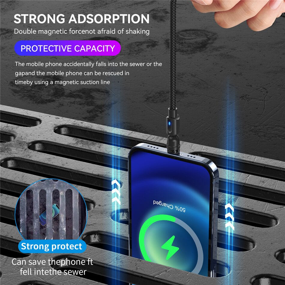 3in1 Magnetic Charging Cable