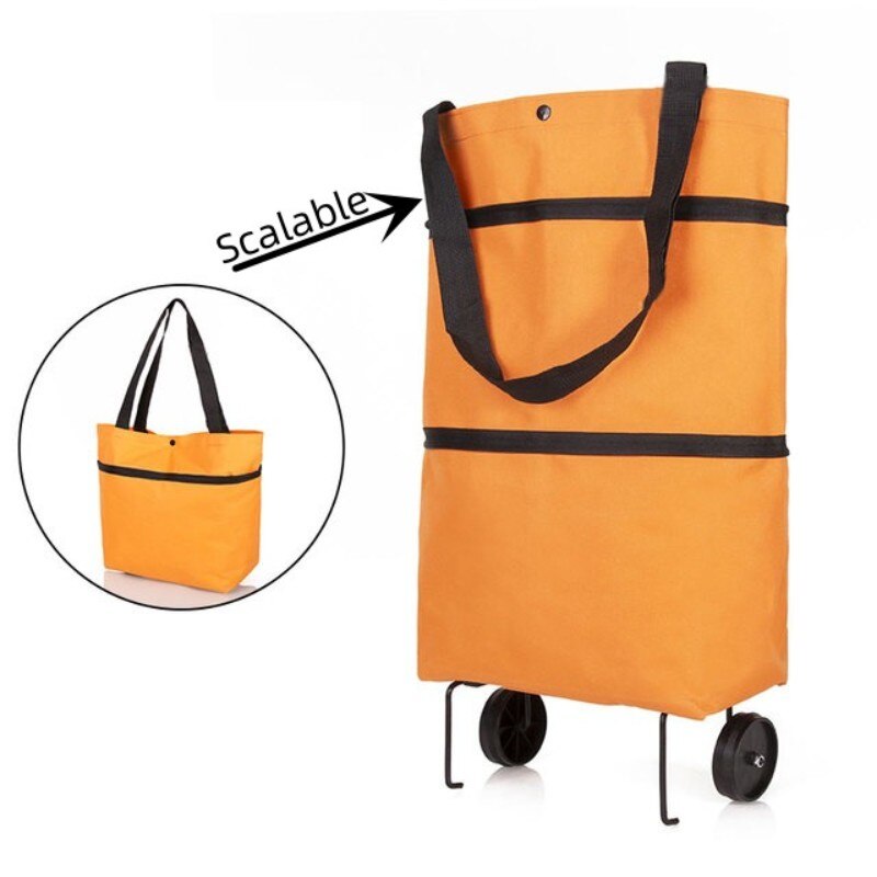 Foldable Trolley Shopping Bag