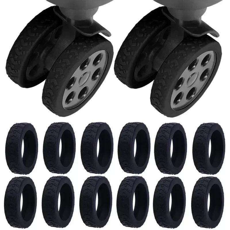 8 PCS LUGGAGE WHEEL PROTECTOR