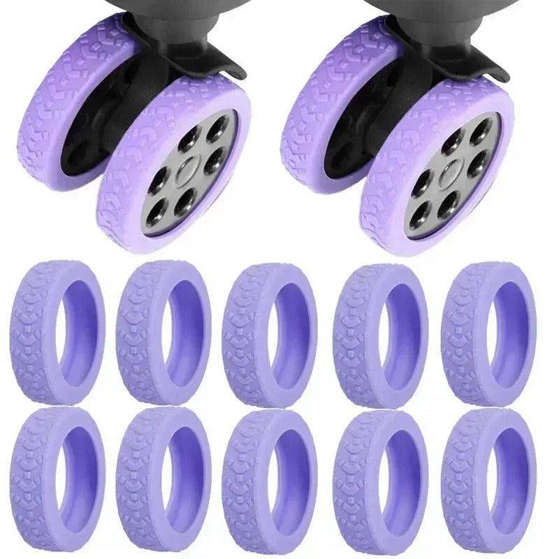 8 PCS LUGGAGE WHEEL PROTECTOR