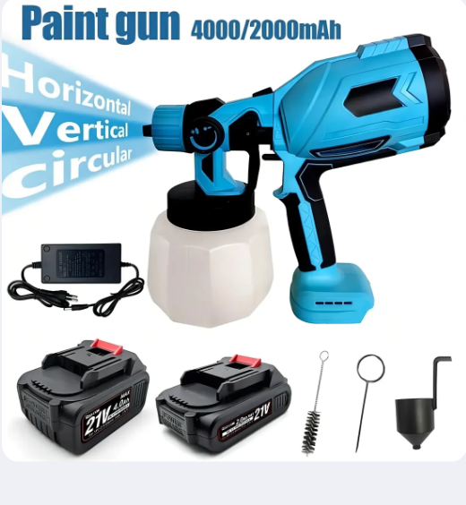 Cordless Electric Spray Paint Gun