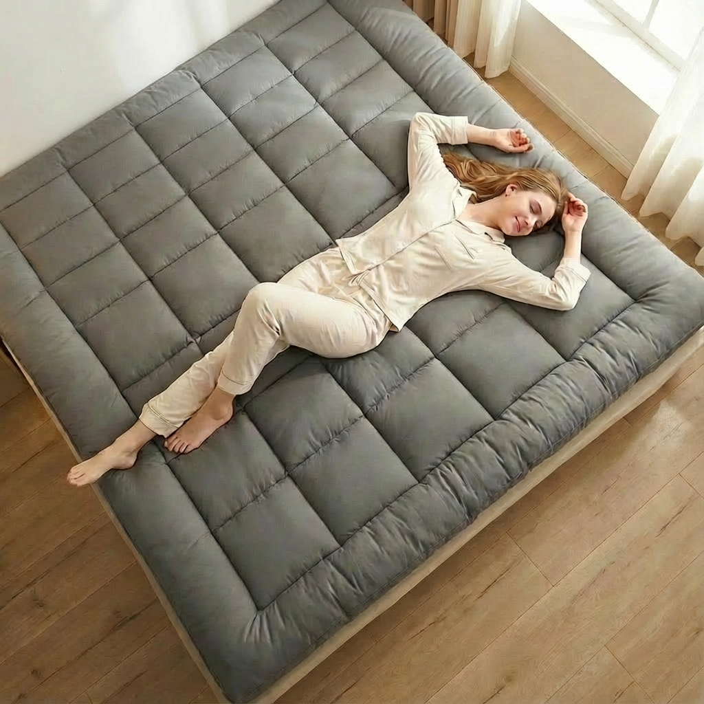 Cooling Bamboo Charcoal Mattress Topper – Clearance Offer