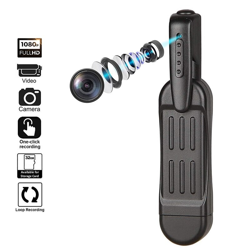 Wearable Full HD Pen Shaped Mini Video Recorder