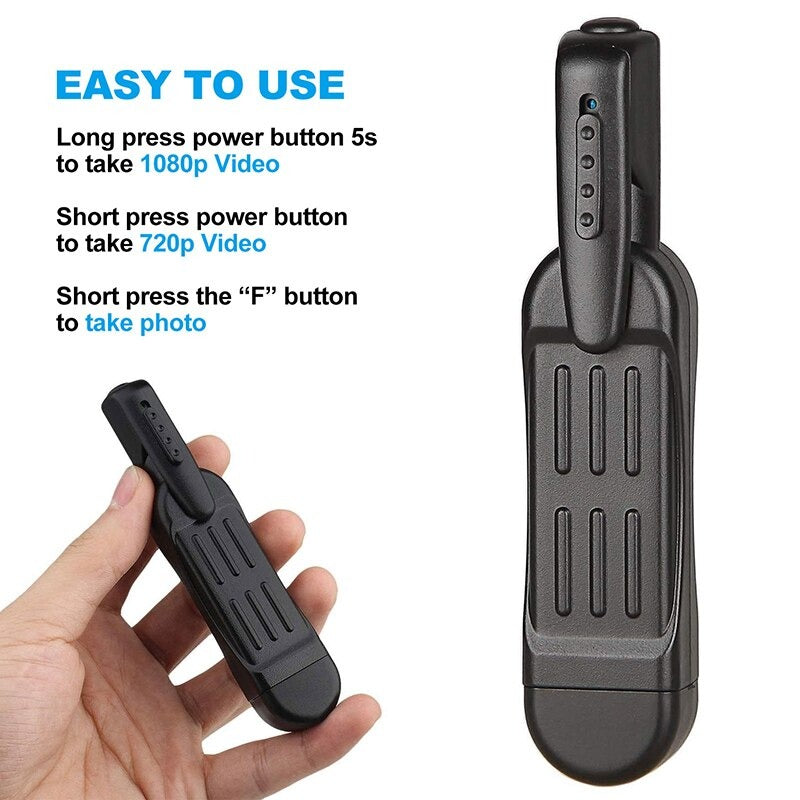 Wearable Full HD Pen Shaped Mini Video Recorder