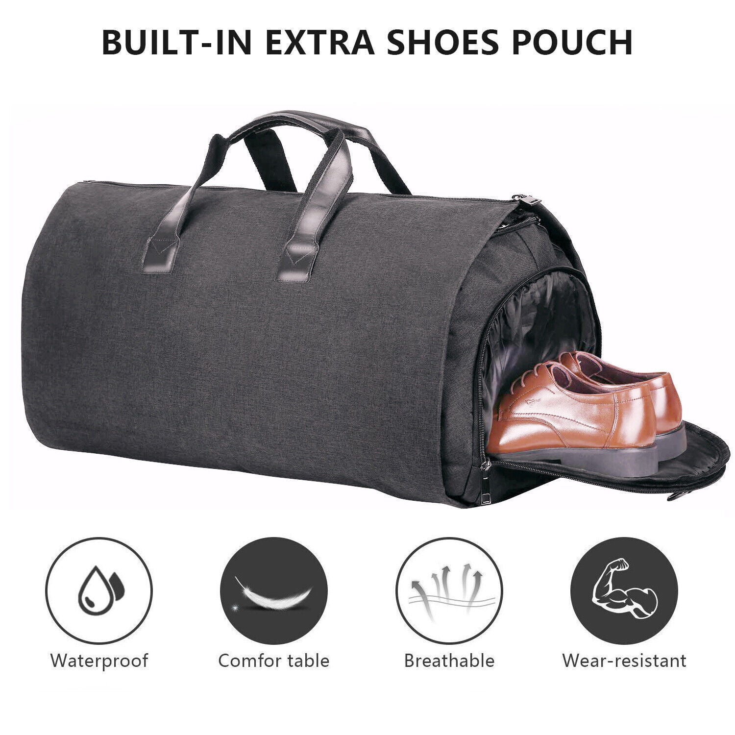 Convertible Massive Storage - upto 6 days bag with designed compartments