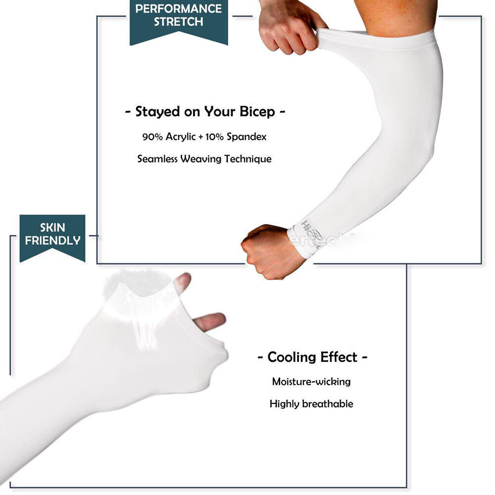 3 Pairs Cooling Sport Arm Sleeves