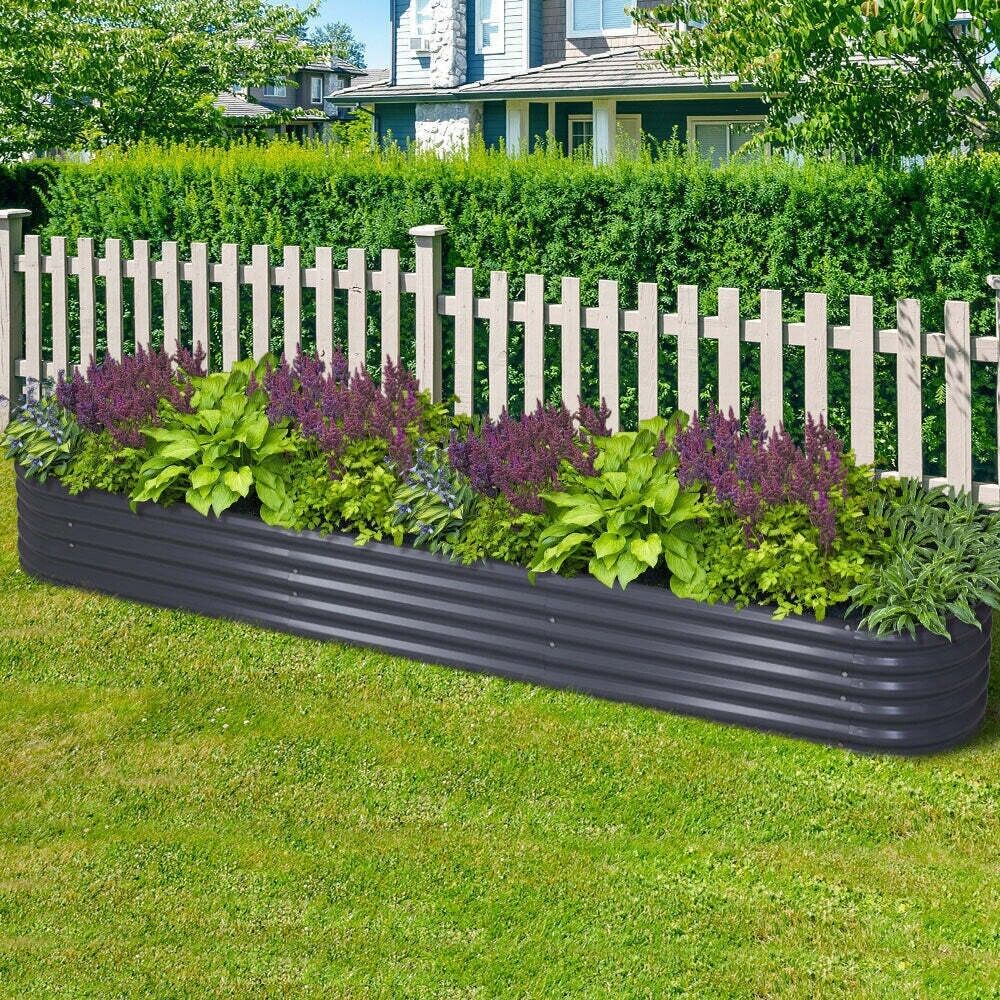 Galvanised Steel Raised Garden Bed - Easy Installations