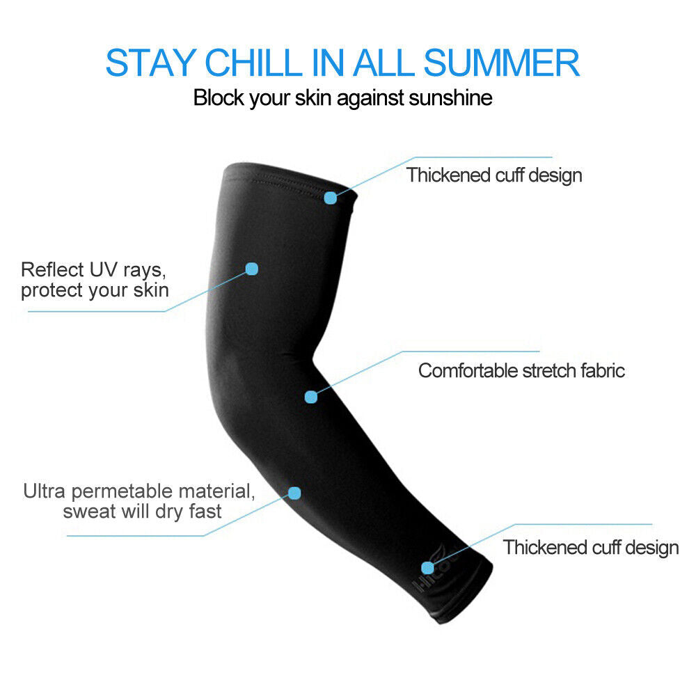 3 Pairs Cooling Sport Arm Sleeves